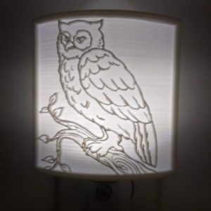 Wall plug led night light | OWL